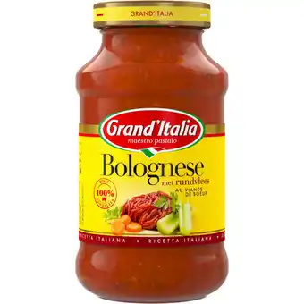 Albert Heijn Grand' Italia Bolognese met rundvlees aanbieding