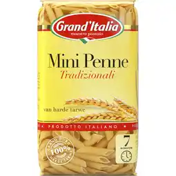 Albert Heijn Grand' Italia Mini penne tradizionali aanbieding