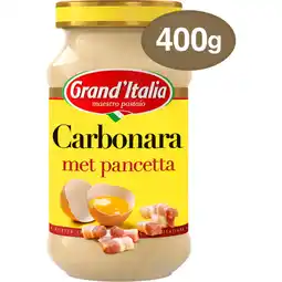 Albert Heijn Grand' Italia Carbonara met pancetta aanbieding