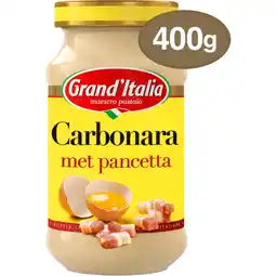 Albert Heijn Grand' Italia Carbonara met pancetta aanbieding