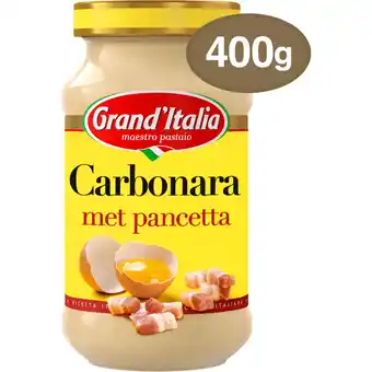 Albert Heijn Grand' Italia Carbonara met pancetta aanbieding