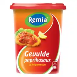 Albert Heijn Remia Gevulde paprikasaus aanbieding