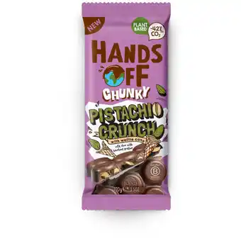 Albert Heijn Hands Off Reep chunky pistachio crunch aanbieding
