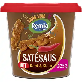 Albert Heijn Remia Satésaus hot kant en klaar aanbieding