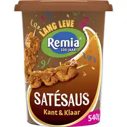 Albert Heijn Remia Satésaus kant & klaar aanbieding
