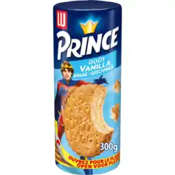 Albert Heijn LU Prince vanille smaak aanbieding