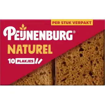 Albert Heijn Peijnenburg Ontbijtkoek naturel 10-pack aanbieding