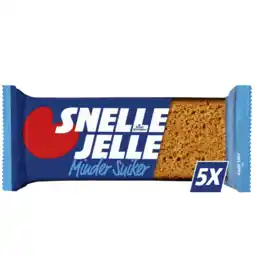 Albert Heijn Snelle Jelle Kruidkoek minder suiker 5-pack aanbieding