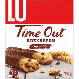 Albert Heijn LU Time out koekrepen choco chip aanbieding