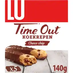 Albert Heijn LU Time out koekrepen choco chip aanbieding