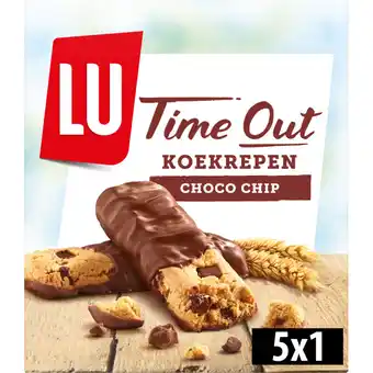 Albert Heijn LU Time out koekrepen choco chip aanbieding