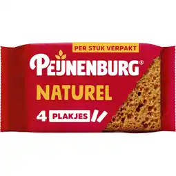 Albert Heijn Peijnenburg Ontbijtkoek naturel 4-pack aanbieding