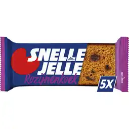 Albert Heijn Snelle Jelle Kruidkoek rozijn 5-pack aanbieding