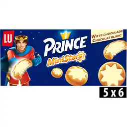 Albert Heijn LU Prince ministars witte chocolade aanbieding