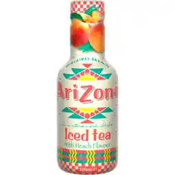 Albert Heijn Arizona Iced tea with peach flavour aanbieding