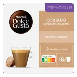 Albert Heijn Nescafé Dolce Gusto Cortado macchiatto capsules aanbieding