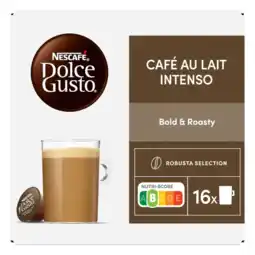 Albert Heijn Nescafé Dolce Gusto Cafe au lait intenso capsules aanbieding