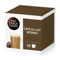 Albert Heijn Nescafé Dolce Gusto Cafe au lait intenso capsules aanbieding