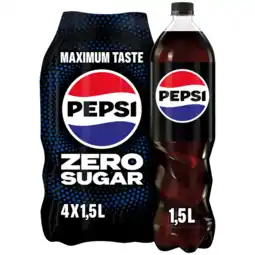 Albert Heijn Pepsi Zero sugar cola 4-pack aanbieding