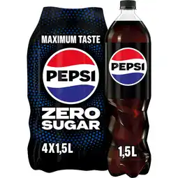Albert Heijn Pepsi Zero sugar cola 4-pack aanbieding