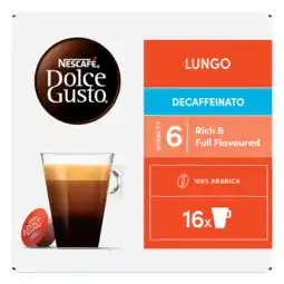 Albert Heijn Nescafé Dolce Gusto Lungo decaffeinato capsules aanbieding