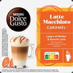 Albert Heijn Nescafé Dolce Gusto Macchiato caramel capsules aanbieding