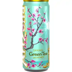Albert Heijn Arizona Original green tea with honey aanbieding
