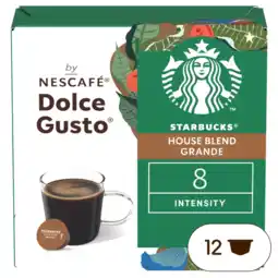 Albert Heijn Starbucks Dolce gusto compatible house blend aanbieding