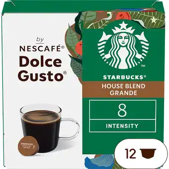 Albert Heijn Starbucks Dolce gusto compatible house blend aanbieding
