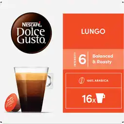 Albert Heijn Nescafé Dolce Gusto Lungo capsules aanbieding