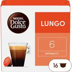 Albert Heijn Nescafé Dolce Gusto Lungo capsules aanbieding