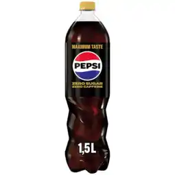Albert Heijn Pepsi Zero sugar zero caffeine aanbieding