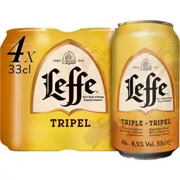 Albert Heijn Leffe Tripel abdijbier 4-pack aanbieding