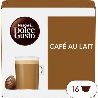Albert Heijn Nescafé Dolce Gusto Café au lait capsules aanbieding