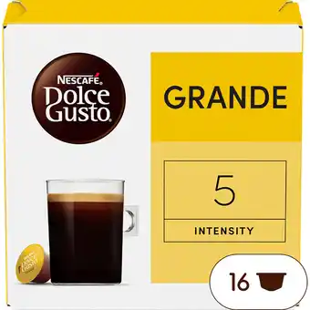 Albert Heijn Nescafé Dolce Gusto Grande capsules aanbieding