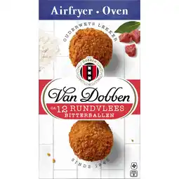 Albert Heijn Van Dobben Oven rundvlees bitterballen aanbieding