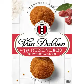 Albert Heijn Van Dobben Rundvlees bitterballen aanbieding
