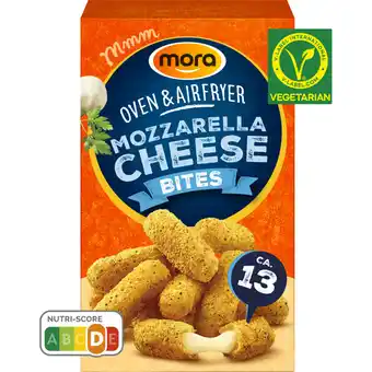 Albert Heijn Mora Oven & airfryer mozzarella cheese bites aanbieding