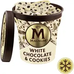 Albert Heijn Magnum White chocolate & cookies aanbieding