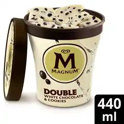 Albert Heijn Magnum White chocolate & cookies aanbieding