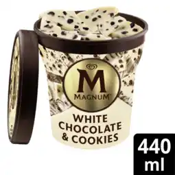 Albert Heijn Magnum White chocolate & cookies aanbieding