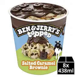 Albert Heijn Ben & Jerry's Salted caramel brownie aanbieding