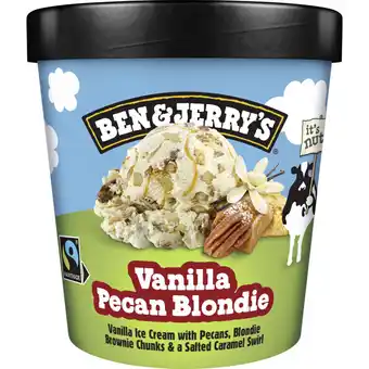 Albert Heijn Ben & Jerry's Vanilla pecan blondie aanbieding
