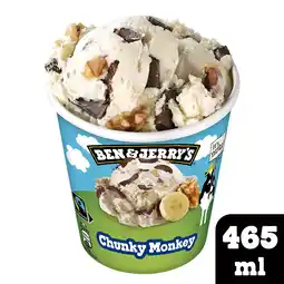 Albert Heijn Ben & Jerry's Chunky monkey aanbieding