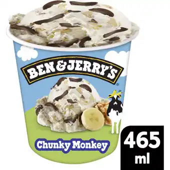 Albert Heijn Ben & Jerry's Chunky monkey aanbieding