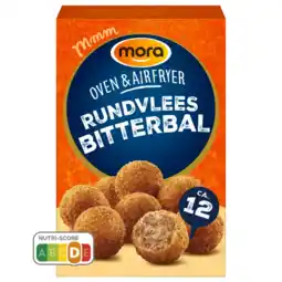Albert Heijn Mora Oven & airfryer rundvlees bitterballen aanbieding