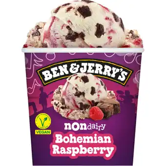 Albert Heijn Ben & Jerry's Non dairy bohemian raspberry aanbieding