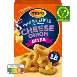 Albert Heijn Mora Oven & airfryer cheese onion bites aanbieding