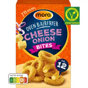Albert Heijn Mora Oven & airfryer cheese onion bites aanbieding