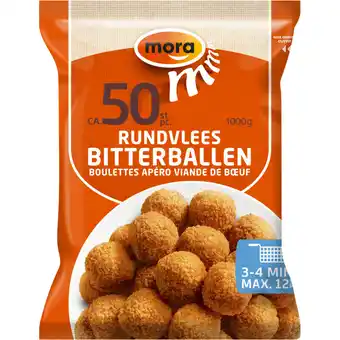 Albert Heijn Mora Rundvlees bitterballen aanbieding